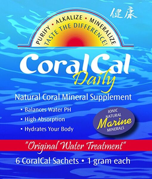 coralcal daily sachet balance water ph hydrate drink packet teabag