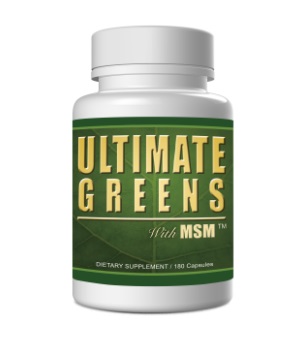 ultimate greens with msm 180 capsules super green grasses vegetables supplement