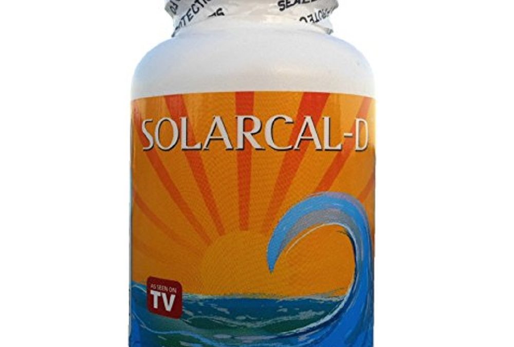 SolarCal-D 1500mg Marine Coral Calcium 2000 IU Vitamin D3 90 tablets