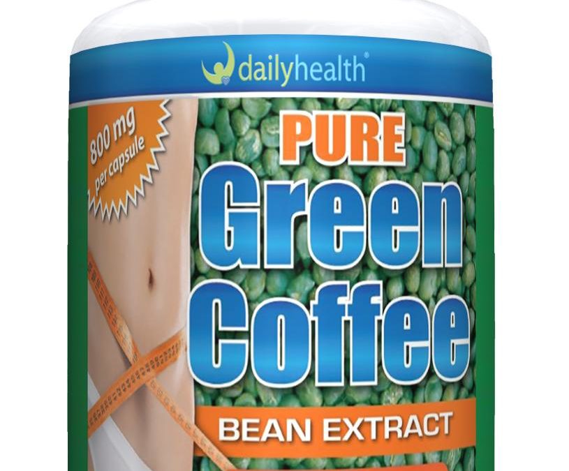 Pure Green Coffee Bean Extract GCA 800mg 60 capsules