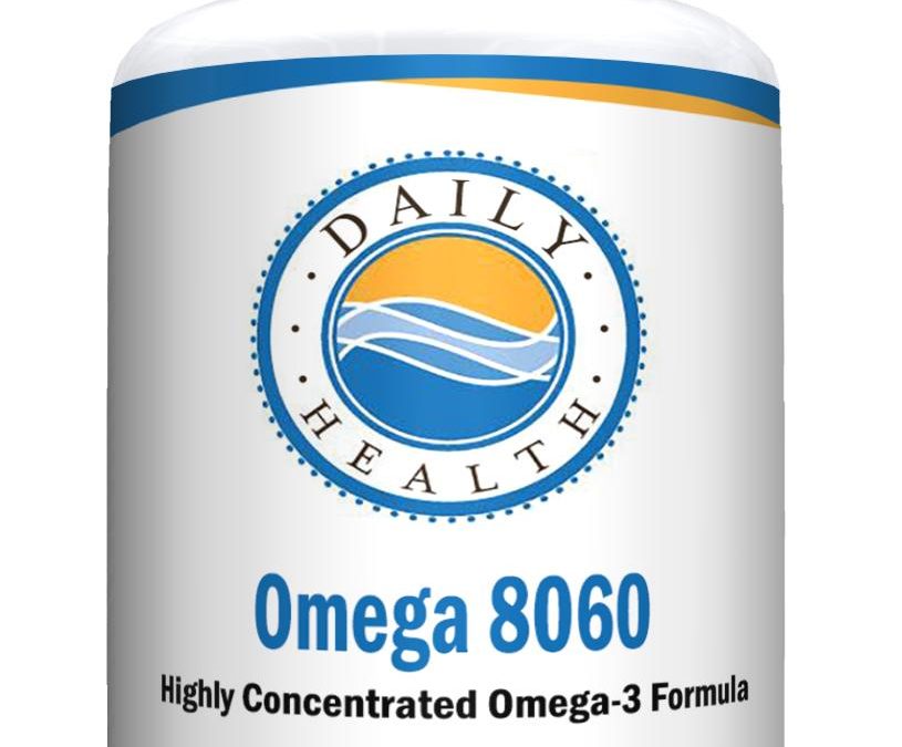 Omega 8060 Fish Oil 2400mg 60 soft gels High Grade Omega 3