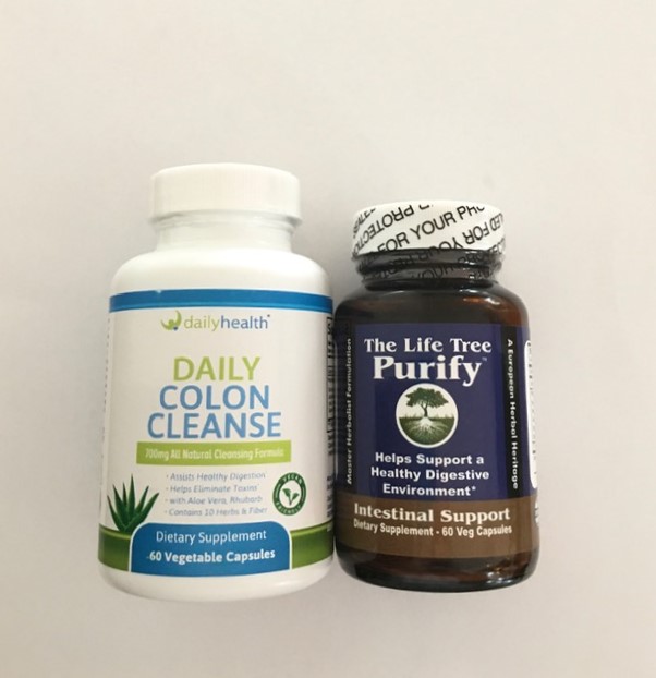 Life Tree Purify Intestinal Support & Daily Colon Cleanse Natural Herbal Detoxify Kit